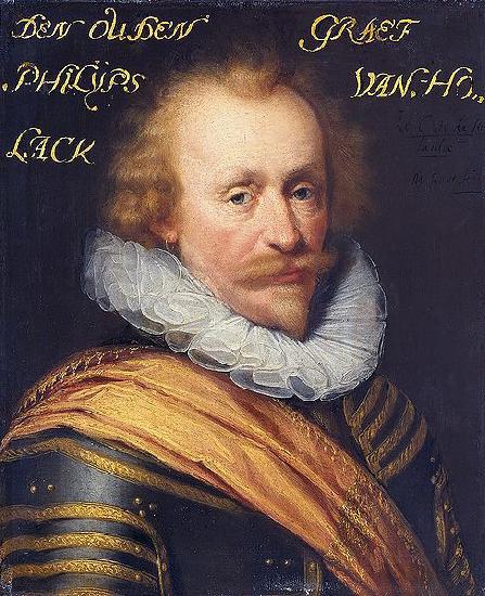 Jan Antonisz. van Ravesteyn Portrait of Philips, count of Hohenlohe zu Langenburg. oil painting picture